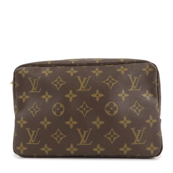 Louis Vuitton Handbags - Louis Vuitton Monogram Trousse Toilette 23 Pouch Brown Used F/S 480-021325